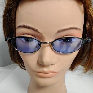 ❤️JEAN PAUL GAULTIER JPG DESIGNER 0012 Blue Sunglasses +Case